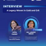 لميس نجم تحاور عزة فهمي ونيازي سلام على هامش قمة التعليم لجامعة أسلسكا 3 IMG 20251128 WA0013